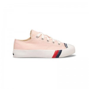 Keds Big Kid's Royal Lo Lasten Sneaker Vaaleanpinkki | SUID52891