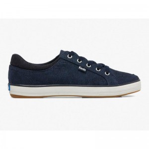 Keds Center II Marled Naisten Lace Ups Laivastonsininen | BGHL95468