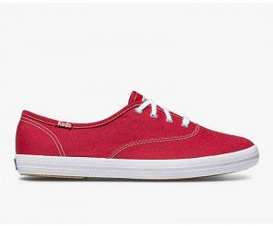 Keds Champion Originals Leveät Fit Naisten Canvas Punainen | EVCI30968