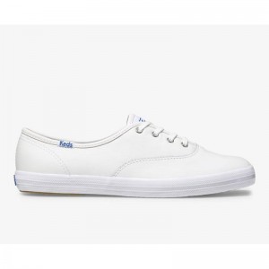 Keds Champion Originals Naisten Leather Sneakers Valkoinen | TOSZ59283