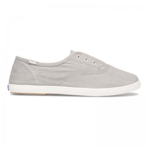 Keds Chillax Washable Canvas Twill Drizzle Naisten Mokkasiinit Harmaat | QYGK02478