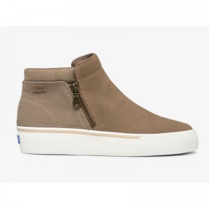 Keds Cooper Zip Bootie Naisten Mokkasiinit Ruskea | TXRS39582