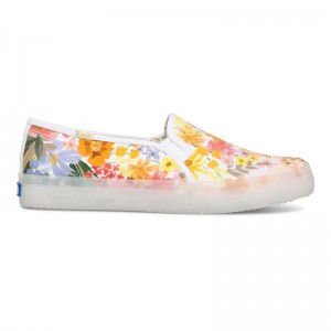 Keds Double Decker Rifle Paper Co Marguerite Naisten Prints Pinkki | XEKN60315