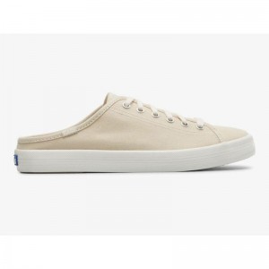 Keds Kickstart Mule Canvas Naisten Mokkasiinit Oatmeal Lightyellow | IJQN76230