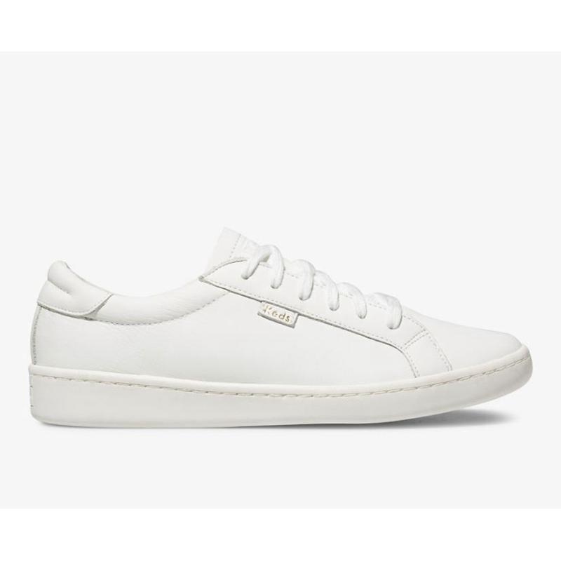 Keds Ace Naisten Leather Sneakers Valkoinen | RNJQ65724