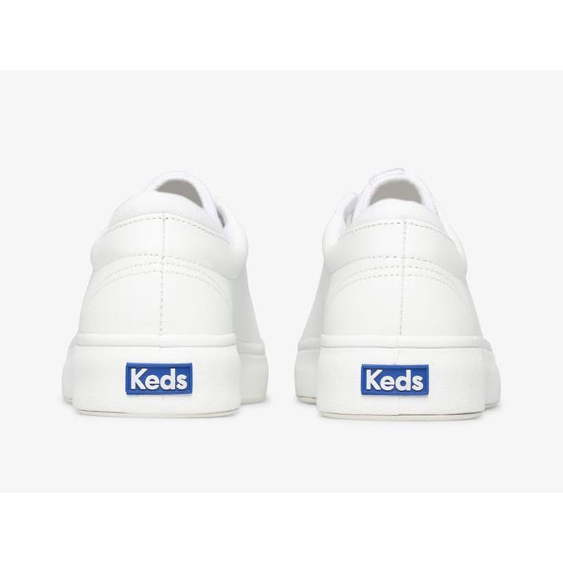 Keds Alley Naisten Leather Sneakers Valkoinen | MRWU34078