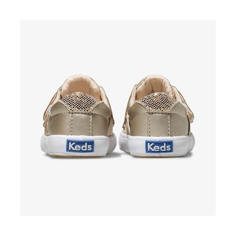 Keds Big Kid's Courtney HL Lasten Sneaker Pinkki Kultaiset | ECMH63528