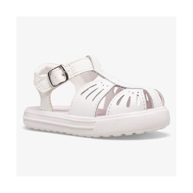 Keds Big Kid's Daphne Butterfly Nahkaiset Lasten Sandal Valkoinen | OCVK04592