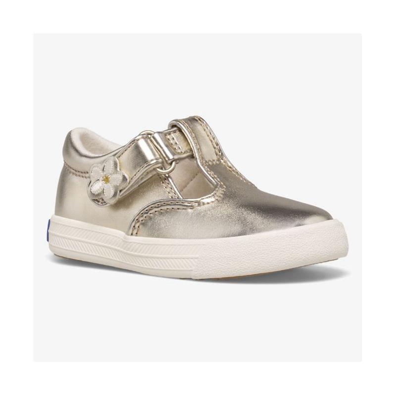 Keds Big Kid's Daphne Lasten Sneaker Hopea | QAUZ64275