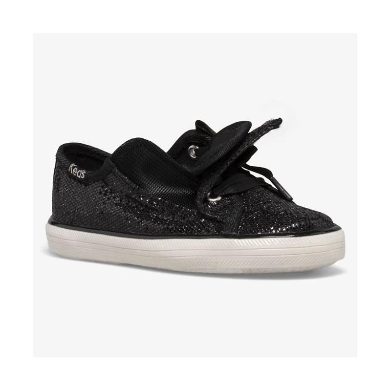 Keds Big Kid's Kickstart Jr Celebrations Lasten Sneaker Mustat | FMLQ47681