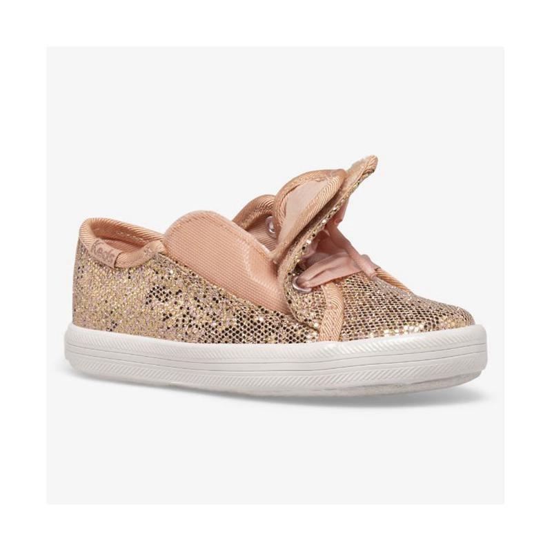 Keds Big Kid's Kickstart Jr Celebrations Lasten Sneaker Pinkki Kultaiset | LBNI92160