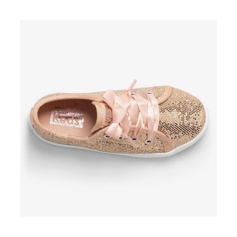 Keds Big Kid's Kickstart Jr Celebrations Lasten Sneaker Pinkki Kultaiset | LBNI92160