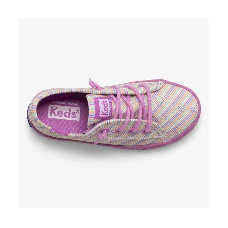 Keds Big Kid's Kickstart Seasonal Jr Lasten Sneaker Multicolor/Violet | JEGC92018