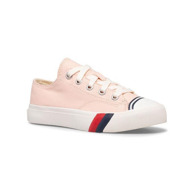 Keds Big Kid's Royal Lo Lasten Sneaker Vaaleanpinkki | SUID52891