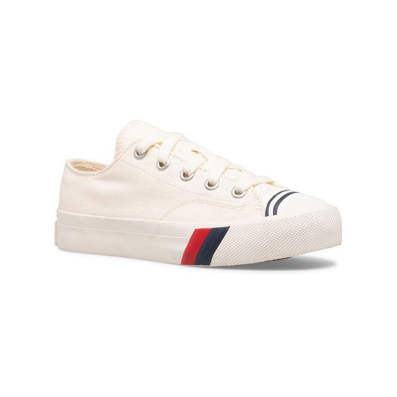 Keds Big Kid's Royal Lo Lasten Sneaker Valkoinen | LNAR26310