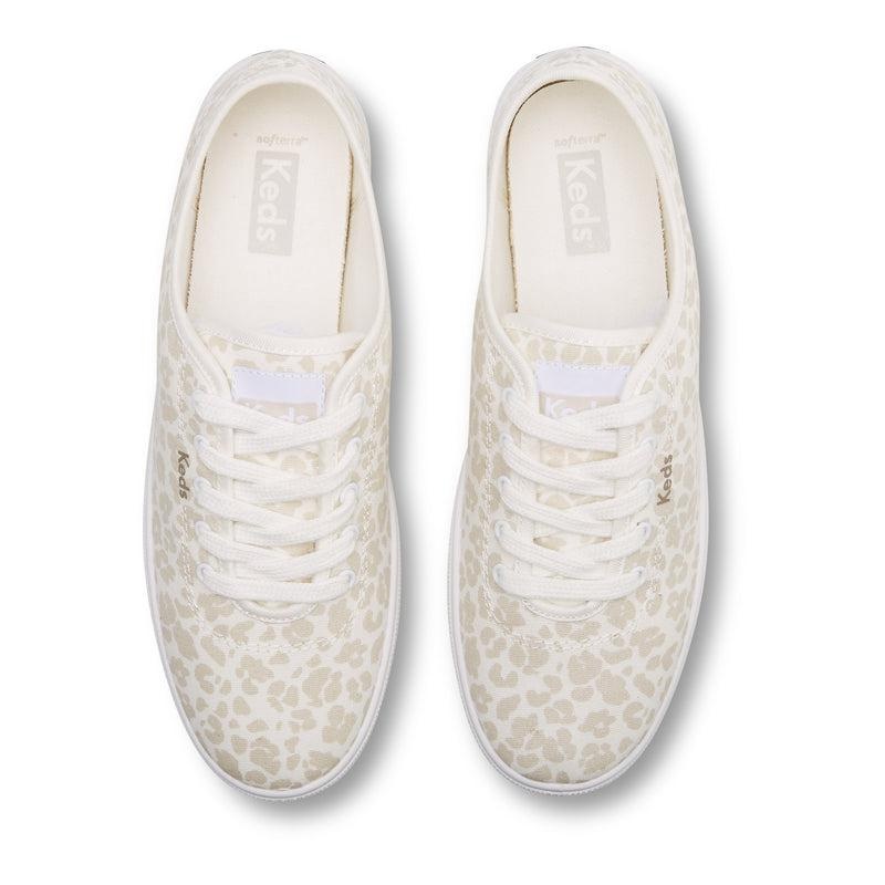 Keds Breezie Canvas Spot Print Tan Naisten Canvas Tan/Multicolor | WPNX18457