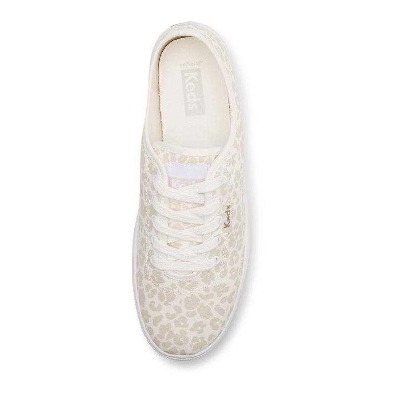 Keds Breezie Canvas Spot Print Tan Naisten Canvas Tan/Multicolor | WPNX18457