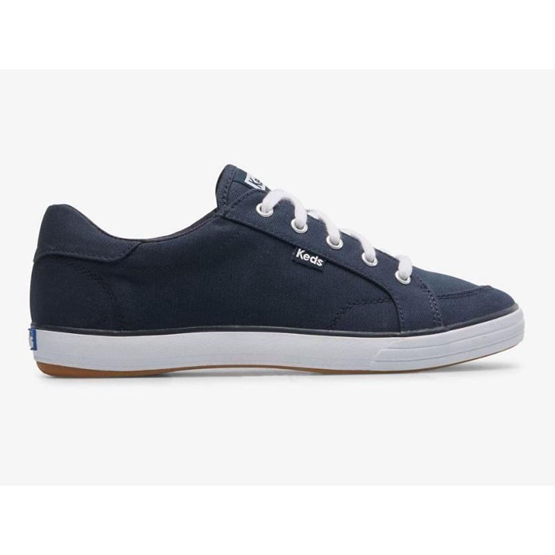 Keds Center III Canvas Naisten Lace Ups Laivastonsininen | DRAE13980