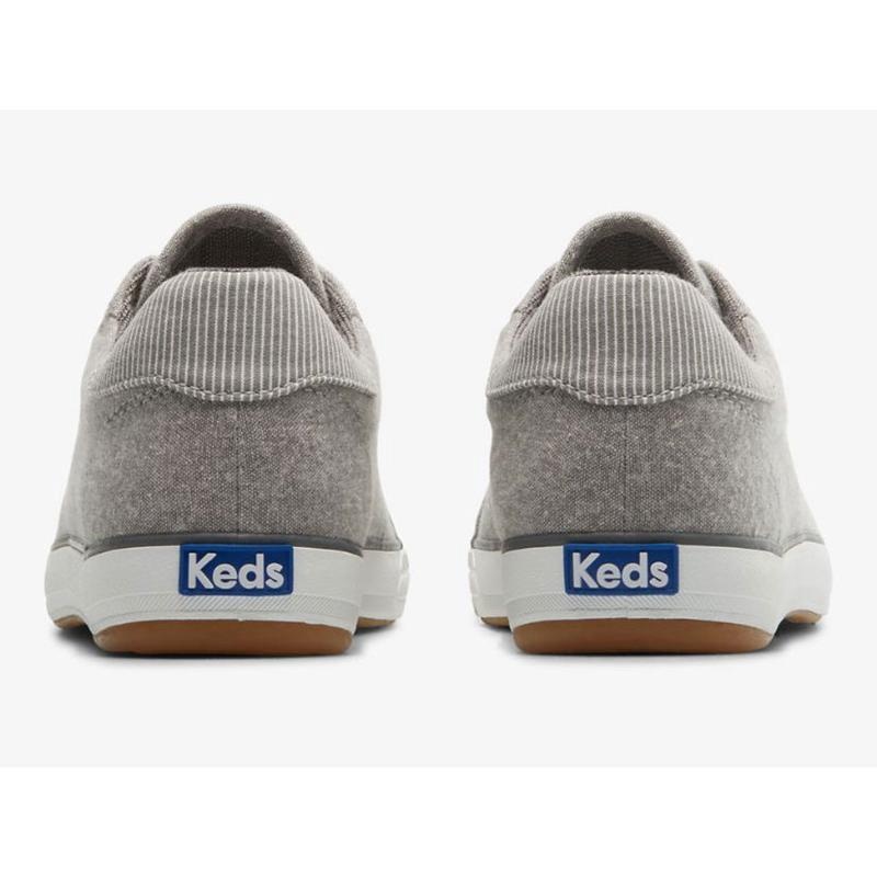 Keds Center III Chambray Naisten Lace Ups Harmaat | MJZL15498