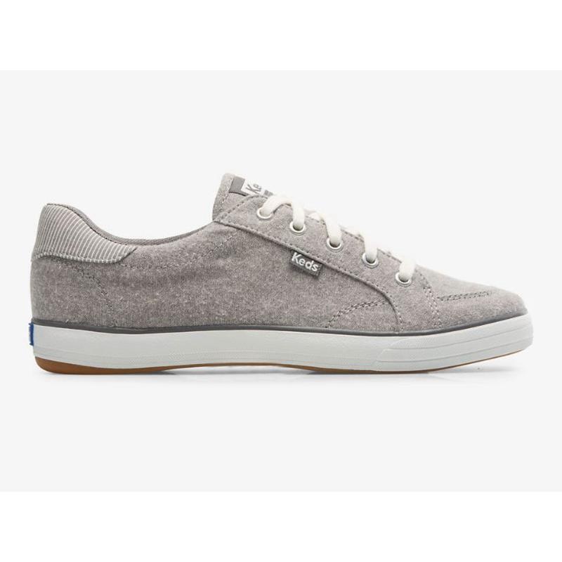 Keds Center III Chambray Naisten Lace Ups Harmaat | MJZL15498