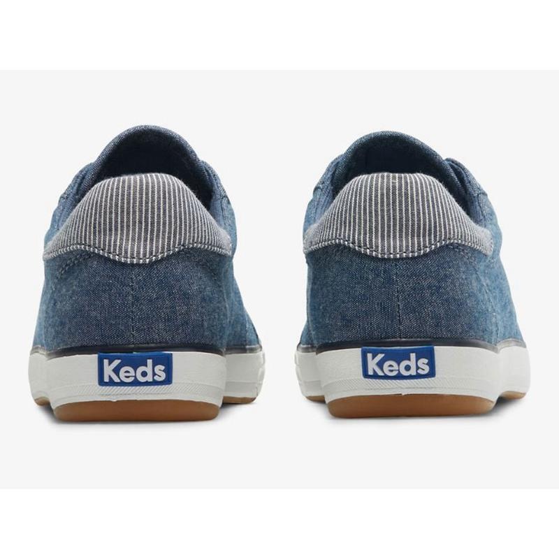 Keds Center III Chambray Naisten Lace Ups Laivastonsininen | MEQY57361