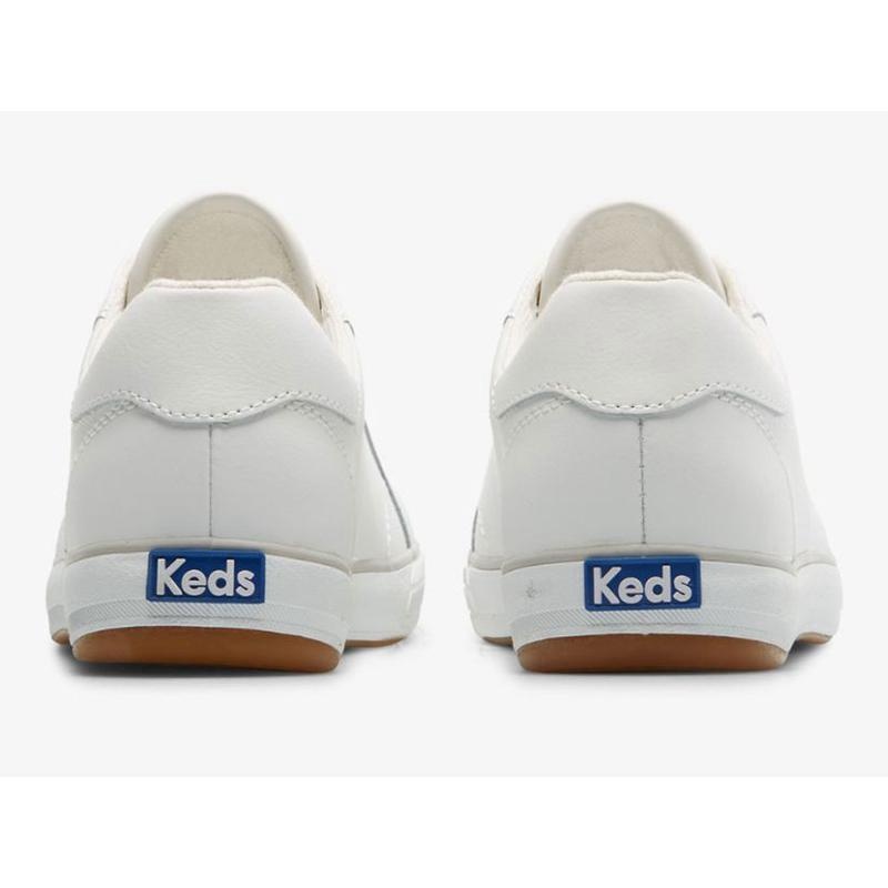 Keds Center III Nahkaiset Naisten Lace Ups Valkoinen | CJMT82167