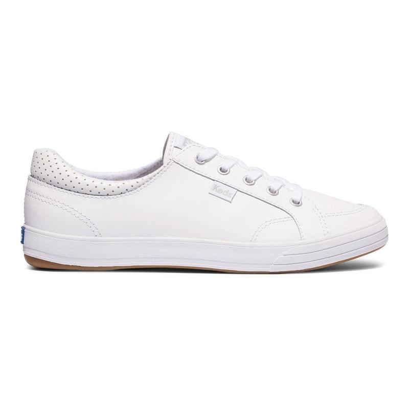 Keds Center II Nahkaiset Naisten Leather Sneakers Valkoinen | NVQE04756