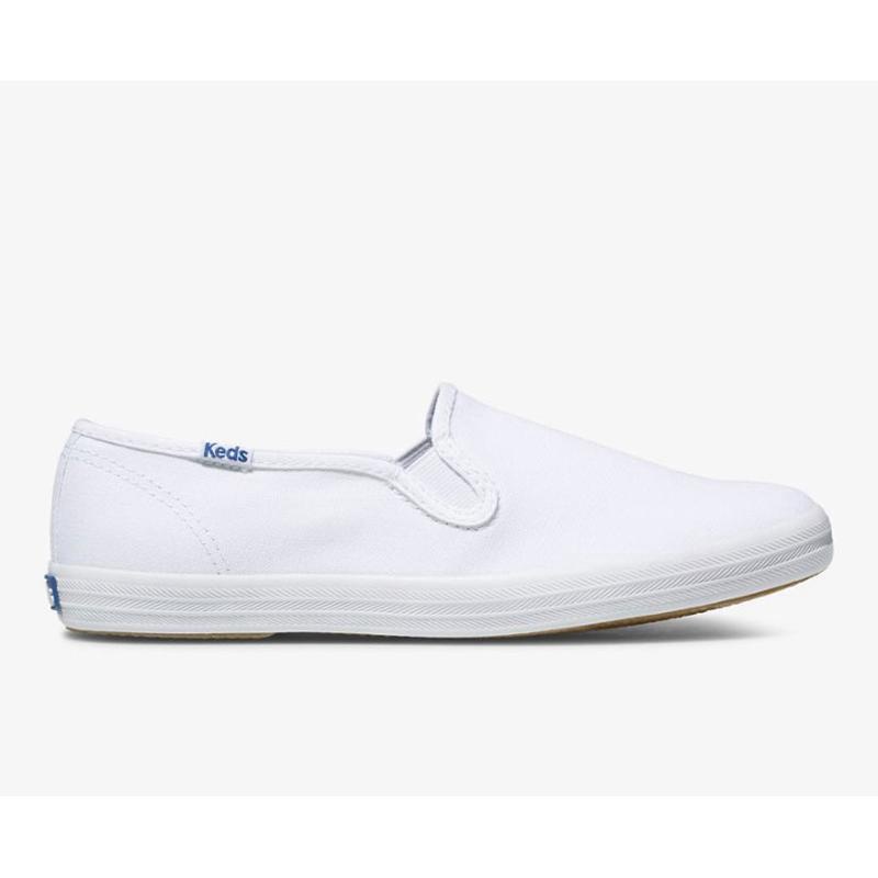 Keds Champion Canvas Naisten Mokkasiinit Valkoinen | ZLVA72869