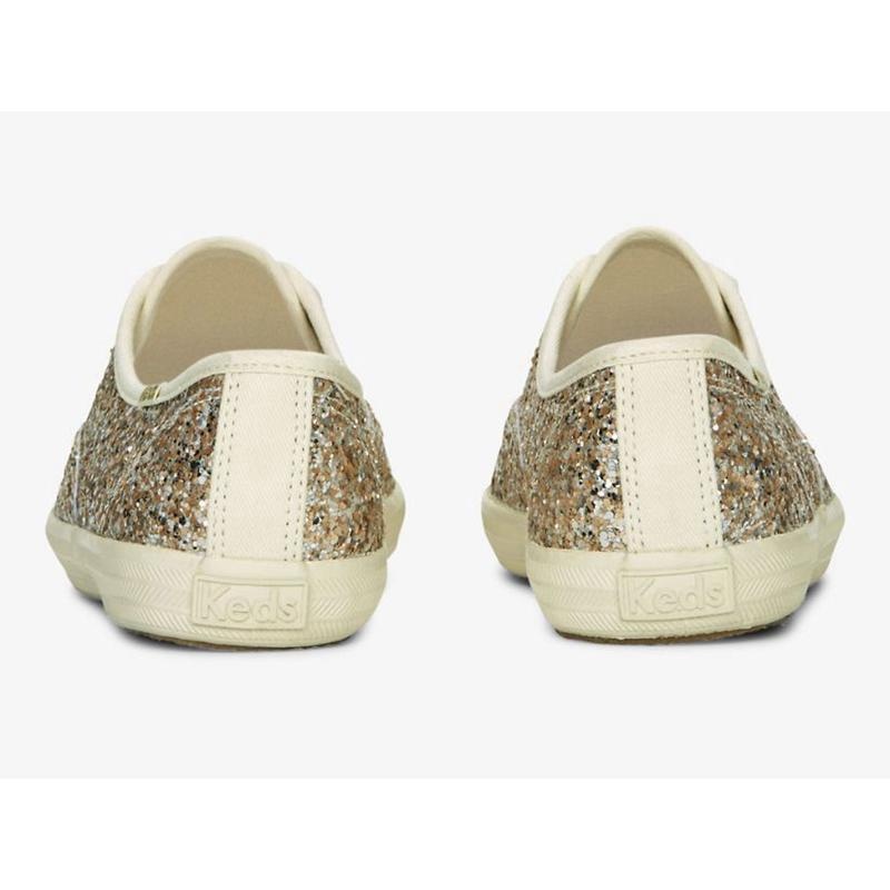 Keds Champion Glitter Celebration Naisten Lace Ups Kultaiset | OFTR42173