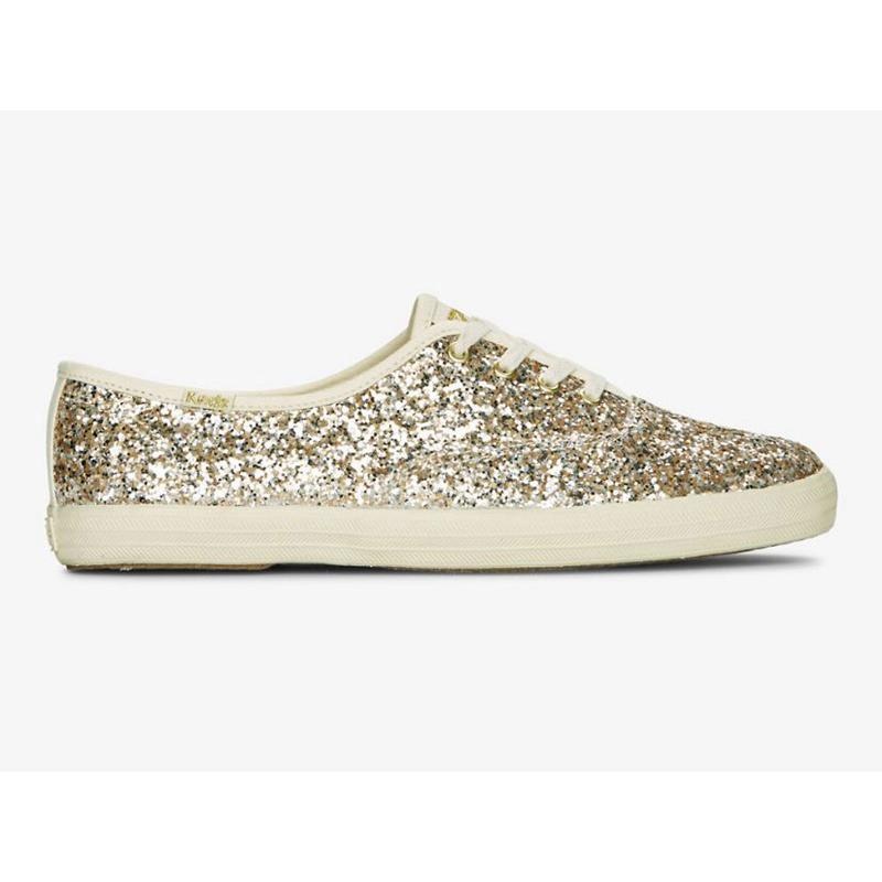 Keds Champion Glitter Celebration Naisten Lace Ups Kultaiset | OFTR42173