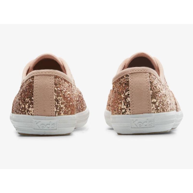 Keds Champion Glitter Celebration Naisten Lace Ups Pinkki Kultaiset | BWMI53094