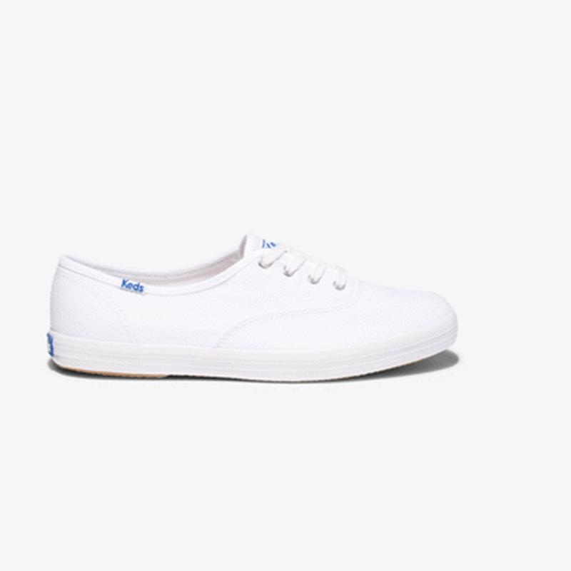 Keds Champion Organic Puuvilla Naisten Canvas Valkoinen | WQAZ47318