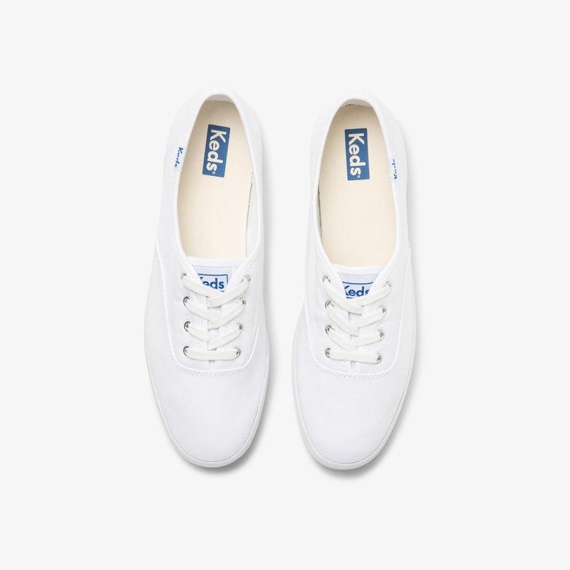 Keds Champion Organic Puuvilla Naisten Canvas Valkoinen | WQAZ47318