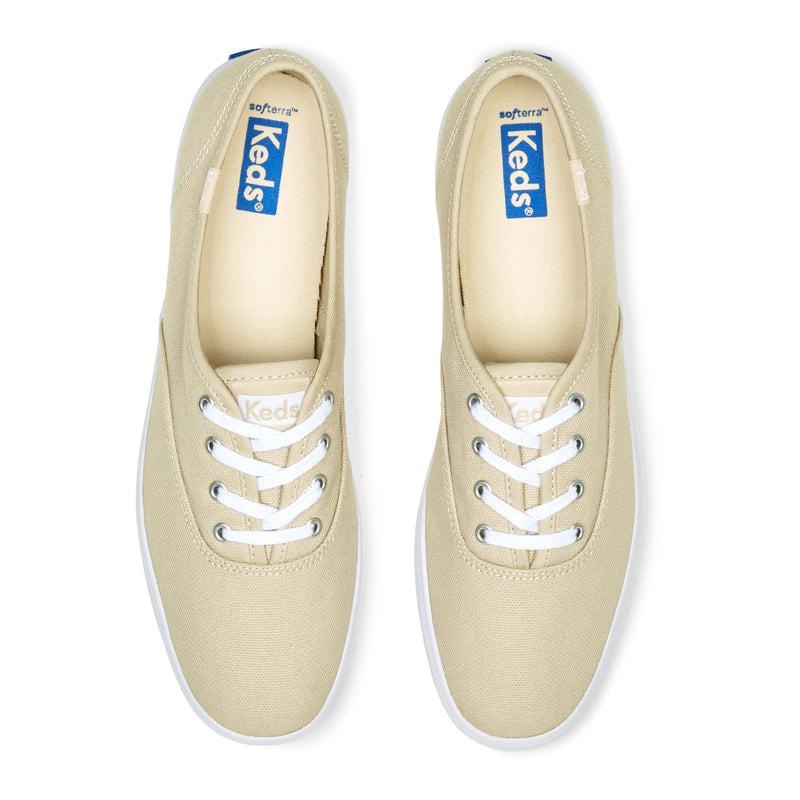 Keds Champion Organic Puuvilla Oatmeal Naisten Canvas Keltainen | MHAY92517