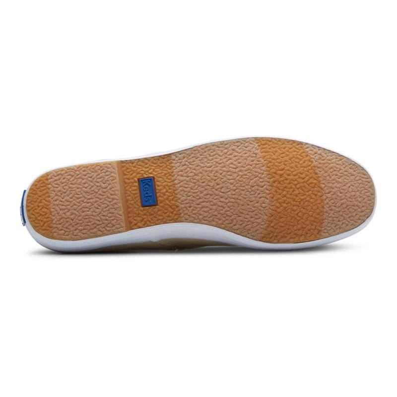 Keds Champion Organic Puuvilla Oatmeal Naisten Canvas Keltainen | MHAY92517