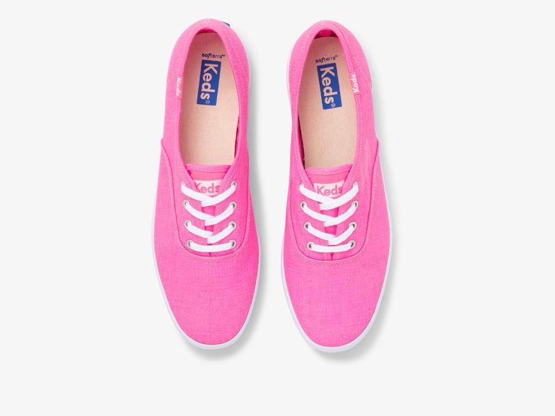 Keds Champion Organic Puuvilla Washable Naisten Canvas Pinkki | GTUK41593