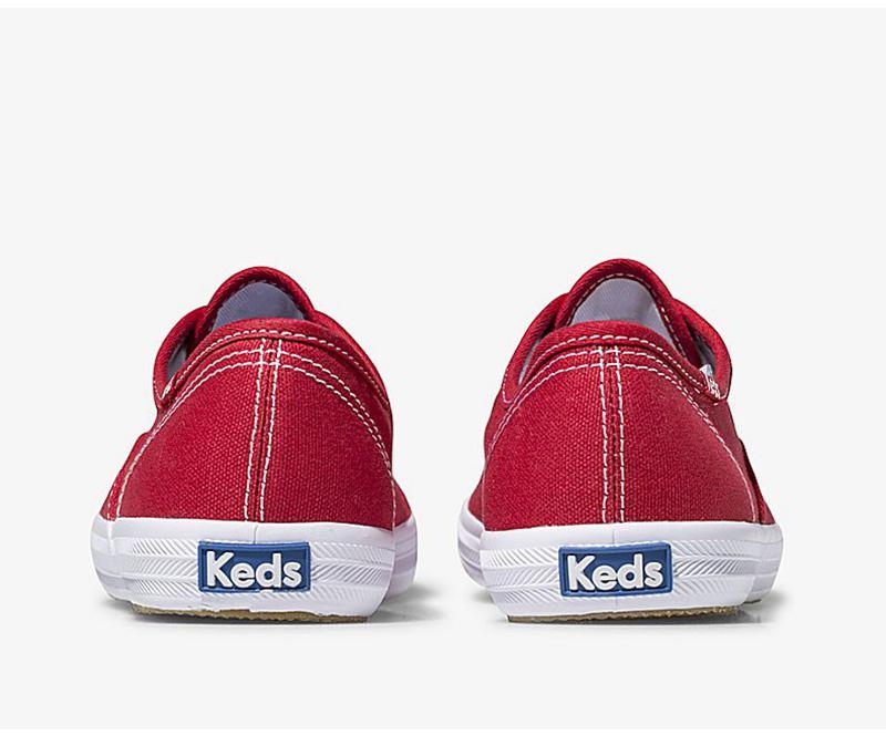 Keds Champion Originals Leveät Fit Naisten Canvas Punainen | EVCI30968