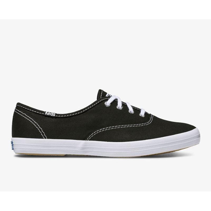 Keds Champion Originals Naisten Lace Ups Mustat | WGPK96817