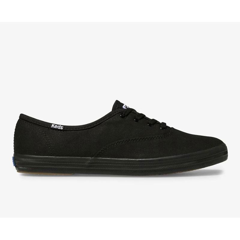 Keds Champion Originals Naisten Lace Ups Black/Black | JEZG93526