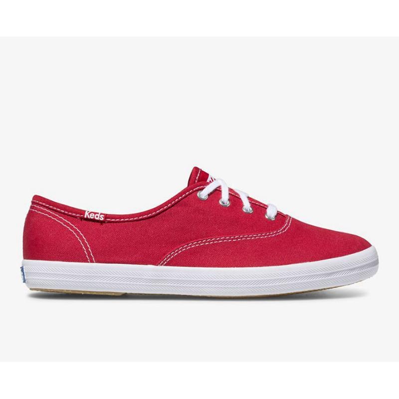 Keds Champion Originals Naisten Lace Ups Punainen | IXEN89375