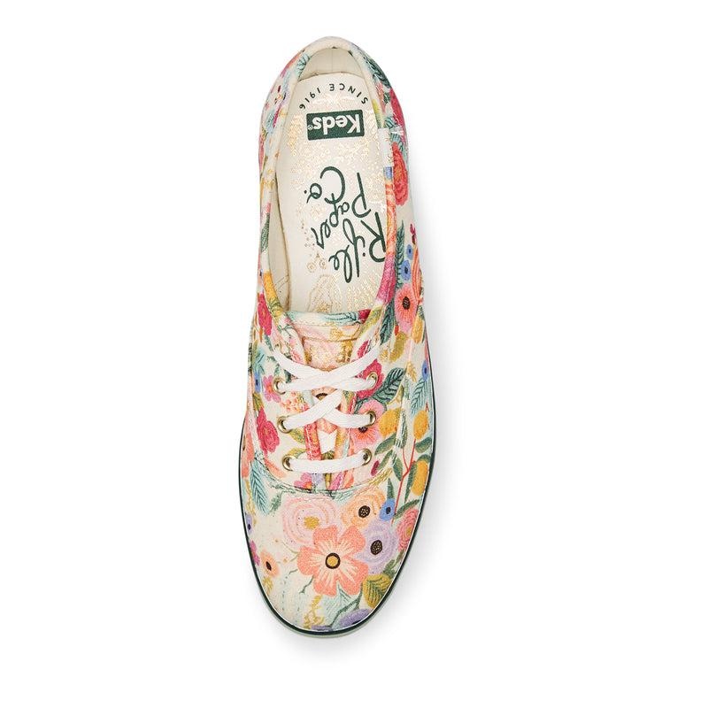 Keds Champion Rifle Paper Co. Garden Party Linen Naisten Prints Monivärinen | SAYU16378