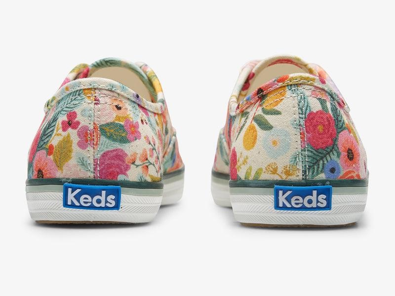 Keds Champion Rifle Paper Co. Garden Party Linen Naisten Prints Monivärinen | SAYU16378