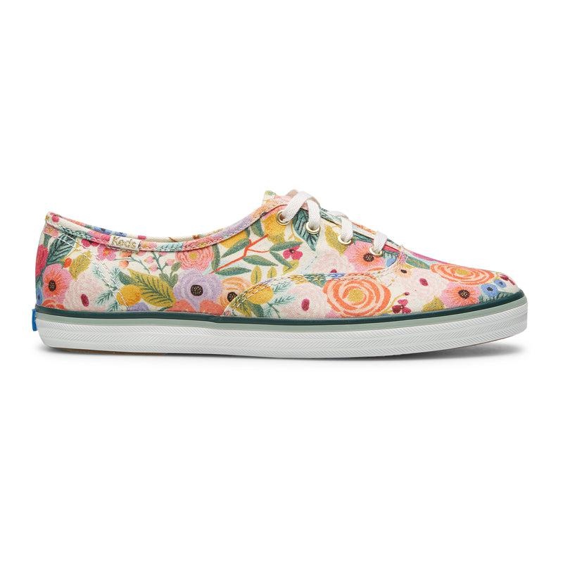 Keds Champion Rifle Paper Co. Garden Party Linen Naisten Prints Monivärinen | SAYU16378