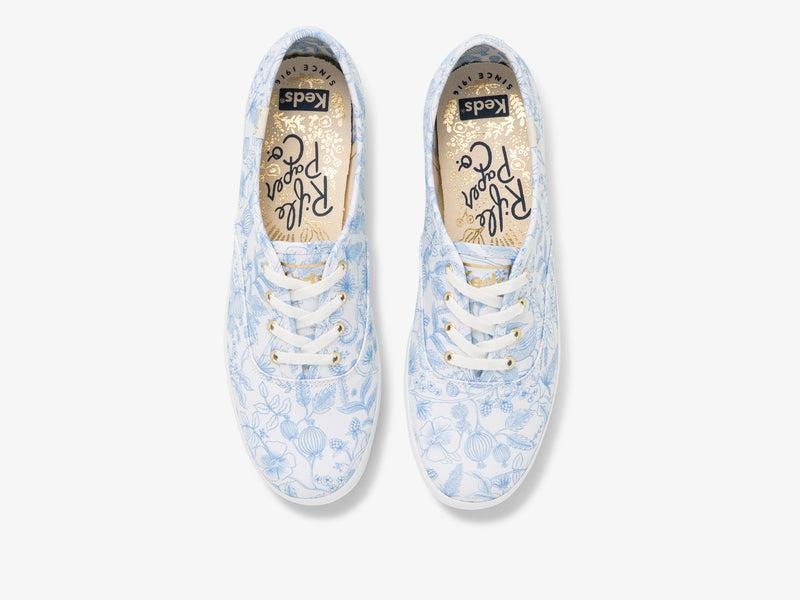 Keds Champion Rifle Paper Co Aviary Naisten Prints White/Blue | TLJK28137