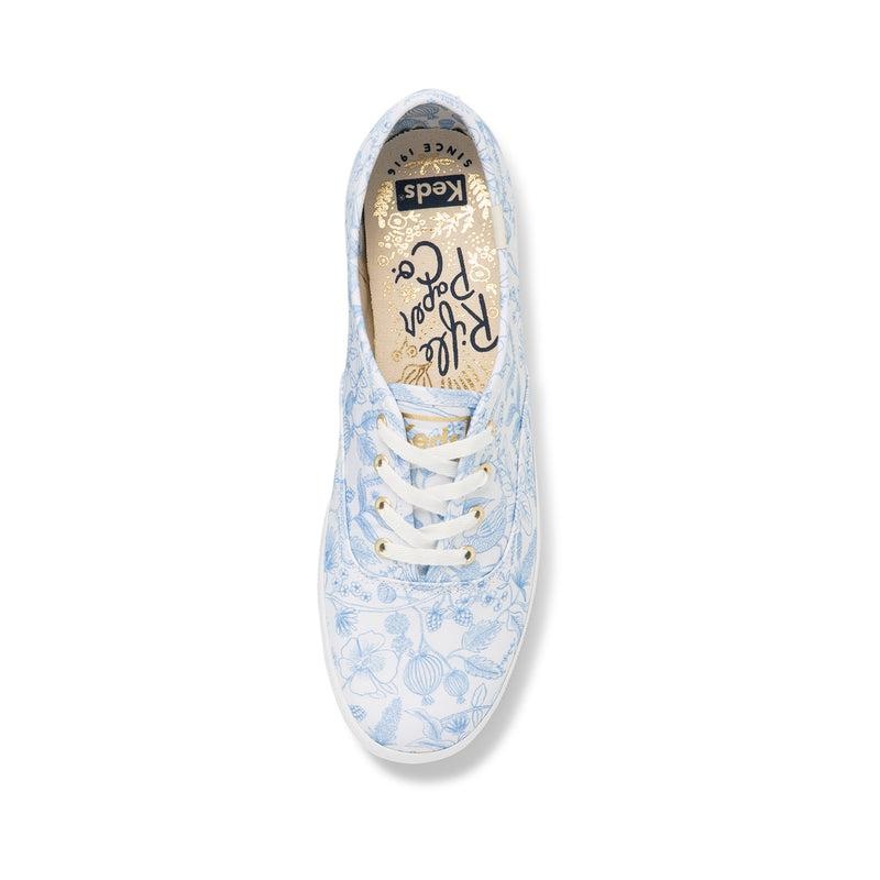 Keds Champion Rifle Paper Co Aviary Naisten Prints White/Blue | TLJK28137