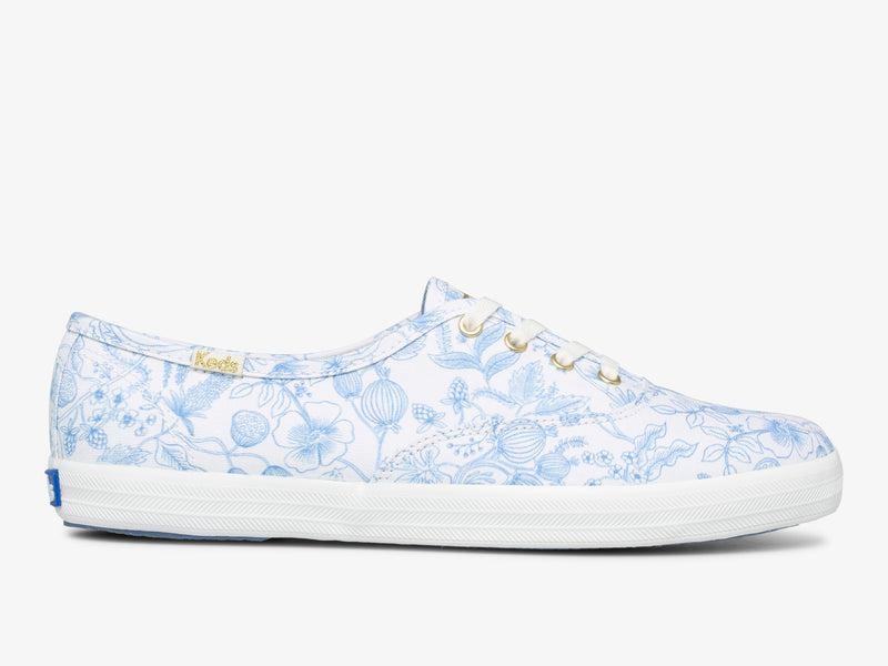 Keds Champion Rifle Paper Co Aviary Naisten Prints White/Blue | TLJK28137