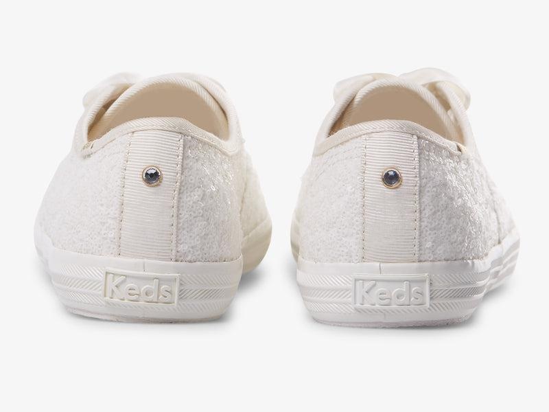 Keds Champion Sequins Cel Off Naisten Canvas Valkoinen | NADG92875