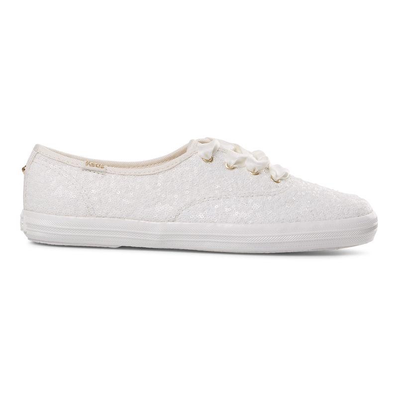 Keds Champion Sequins Cel Off Naisten Canvas Valkoinen | NADG92875