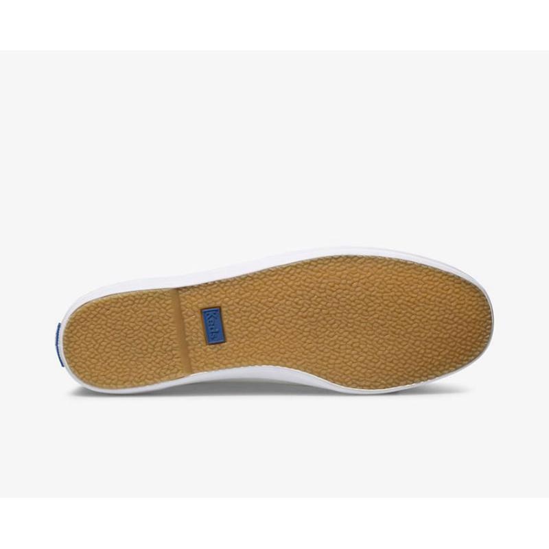 Keds Champion Slip On Naisten Leather Sneakers Valkoinen | SKJG43028