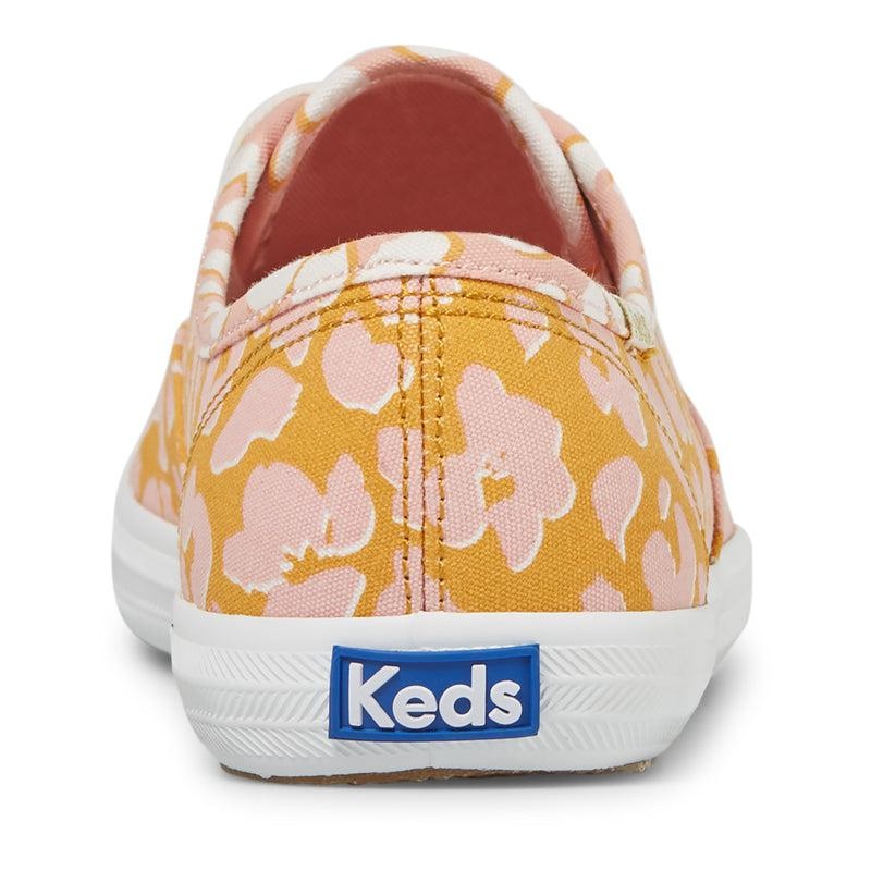 Keds Champion Spot Print Canvas Naisten Prints Yellow/Pink | YVWD05432